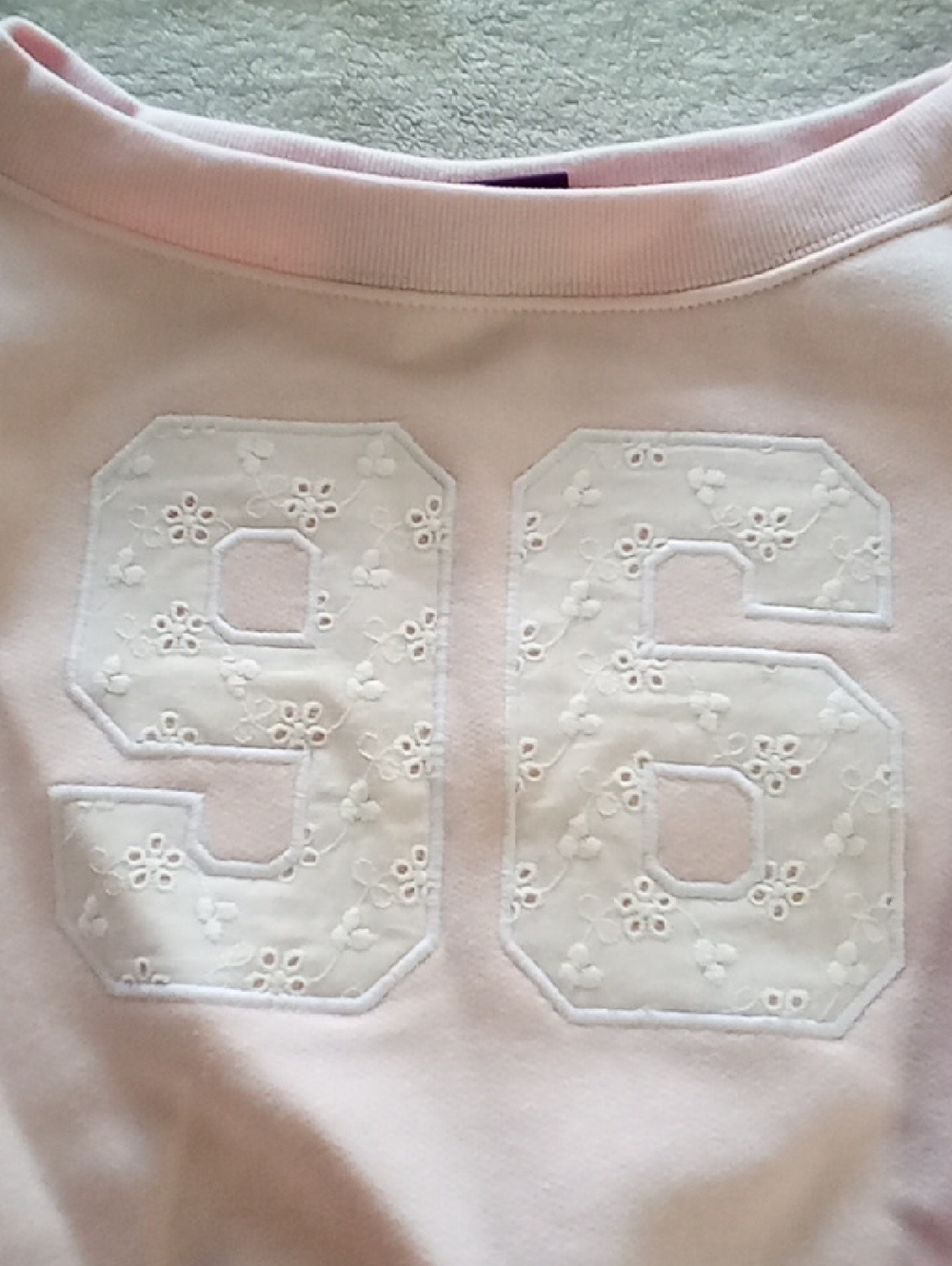 WEEKEND ACADEMY PINK 96 SWEATSETS BOTTOMS (XS 4-5) TOP (S 6-7) NWT - Picture 3 of 12